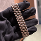 Rolex Day Date Ref. 218399BR 41MM White Gold Baguette Bezel Sapphire Markers