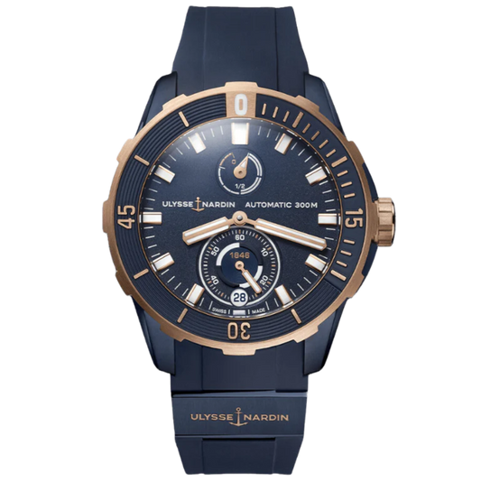 DIVER 44 MM TITANIUM - ROSE GOLD WITH BLUE DIAL