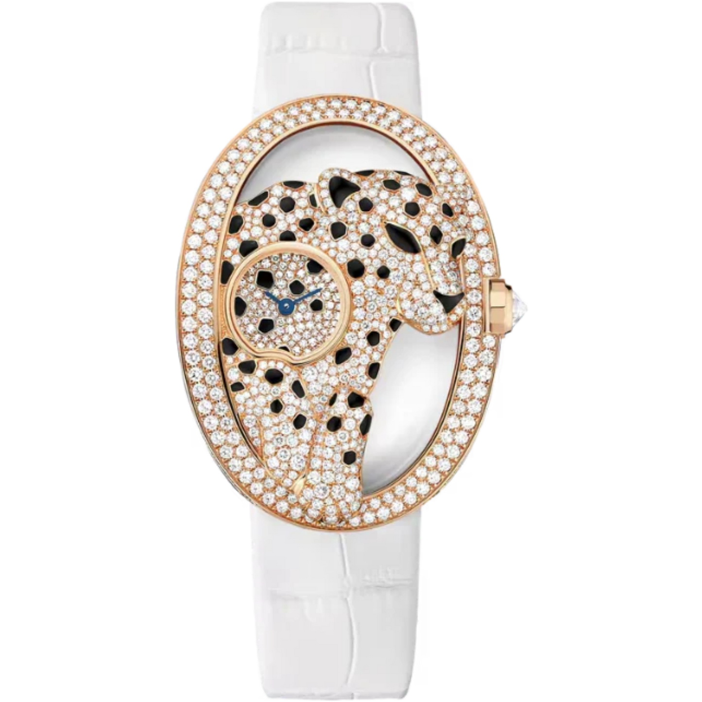 PANTHERE AJOUREE DE CARTIER 18K ROSE GOLD CASE AND DIAL