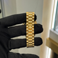 Rolex DayDate Ref. 18238 36mm Yellow Gold Champagne Stick Dial