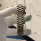 Rolex Day Date Ref. 228239 40MM White Gold Meteorite Dial with Baguette Markers