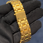 Audemars Piguet 42MM Royal Oak Offshore Ref. 25721BA.OO.1000BA.02.A Yellow Gold Blue Dial