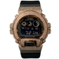 Casio Iced Out G Shock Digital Rose Gold with Black Dial