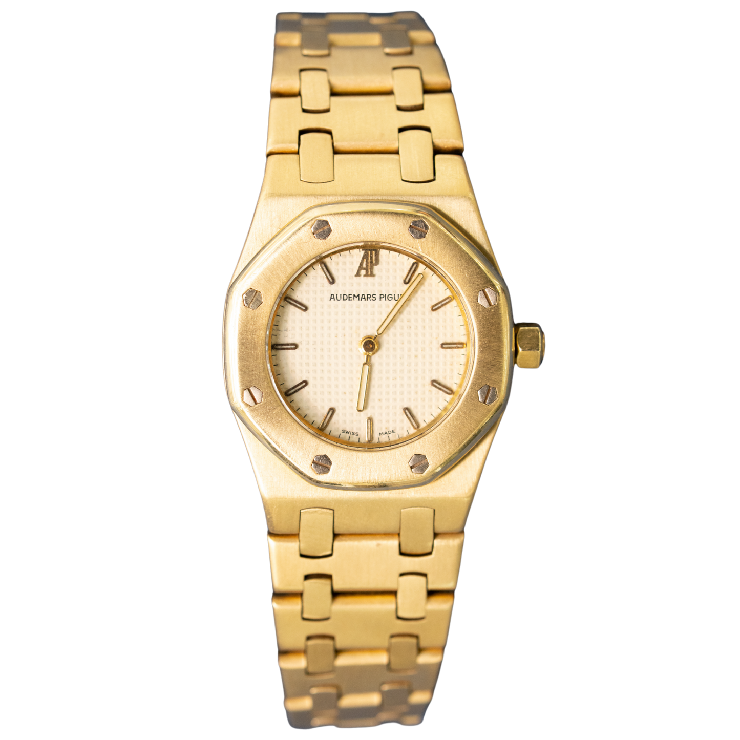 Audemars Piguet Royal Oak Ref. 6007BA 26mm Yellow Gold with Cream Dial