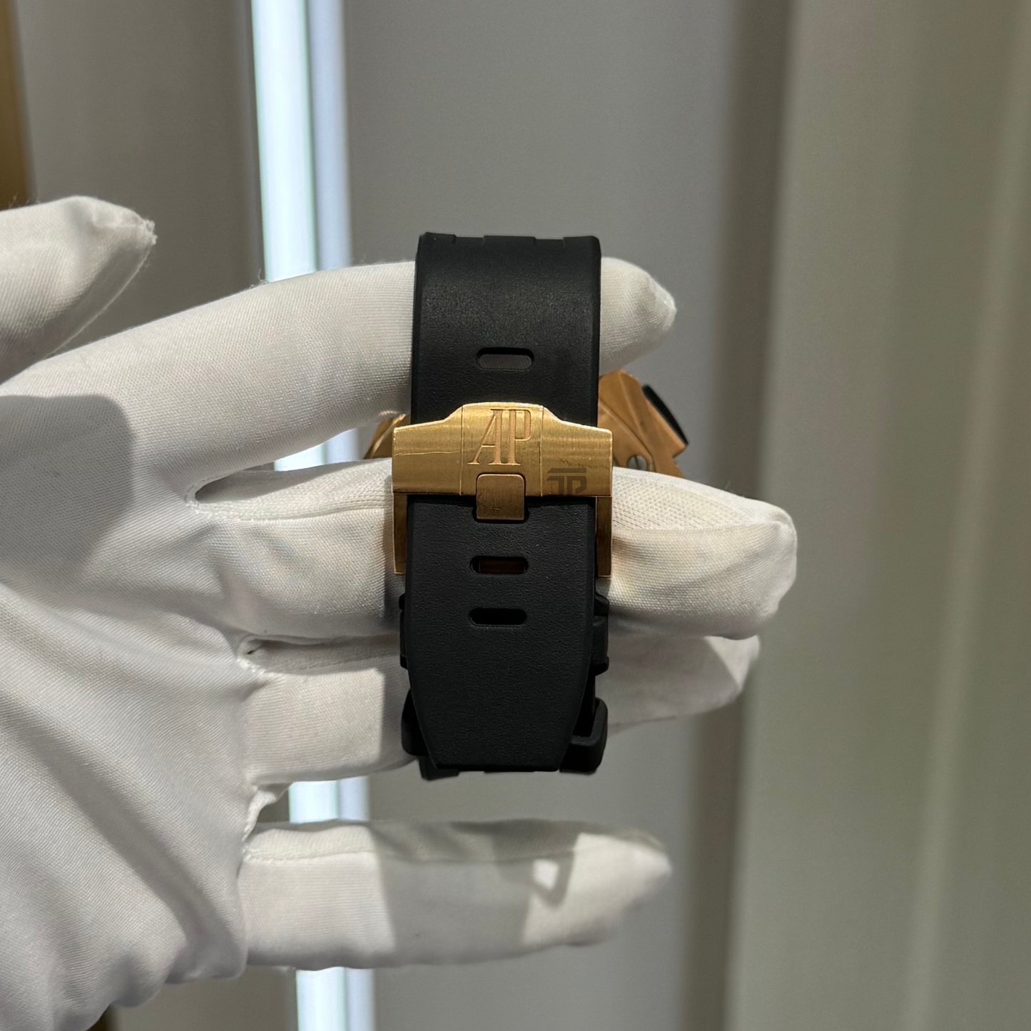 Audemars Piguet Royal Oak OffshoreChronograph  Ref. 26401RO.OO.A002CA.01 Rose Gold Black Dial