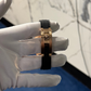 Rolex Yachtmaster Ref. 268655 37MM Rose Gold on Oysterflex Black Dial