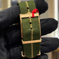 Tudor Ref. M79018V-0001 Black Bay 41 Yellow Gold Green Dial with Green Strap