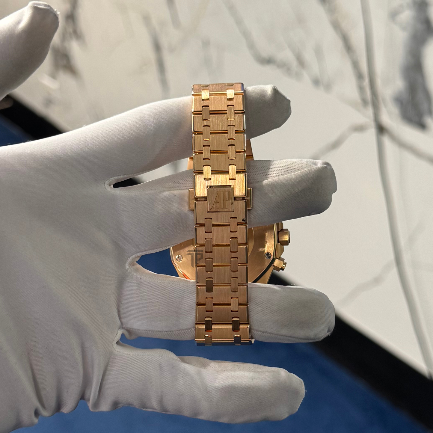 Audemars Piguet Royal Oak Ref. 26331OR.OO.1220OR.01 41MM Rose Gold Blue Dial