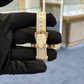 Patek Philippe Ref. 4948R-001 38MM Annual Calendar/Moonphase Rose Gold White Dial with Diamond Bezel