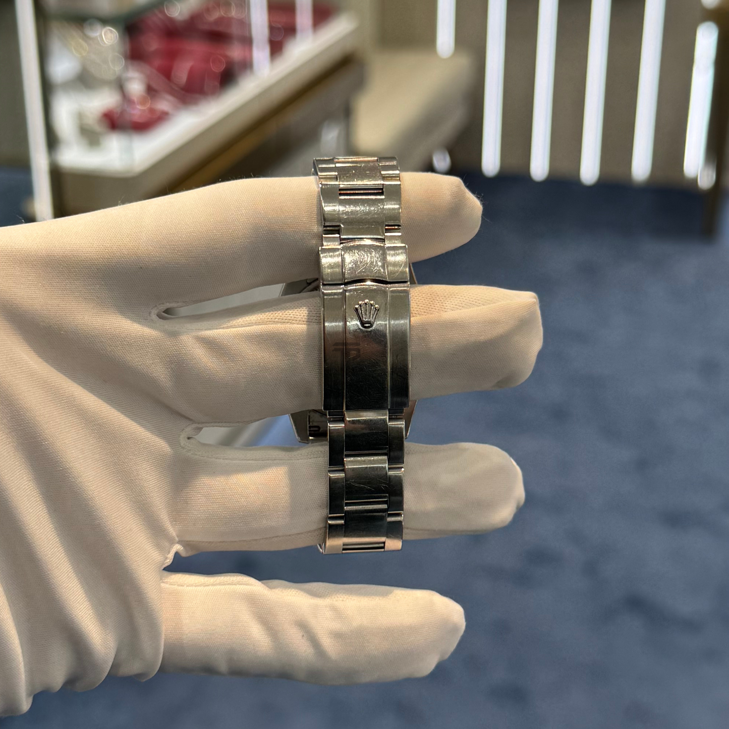 Rolex Oyster Perpetual Ref. 115200 Stainless Steel 34mm Silver Dial
