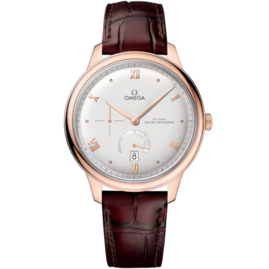 DE VILLE PRESTIGE 41 MM SEDNA™ GOLD WITH SILVER DIAL