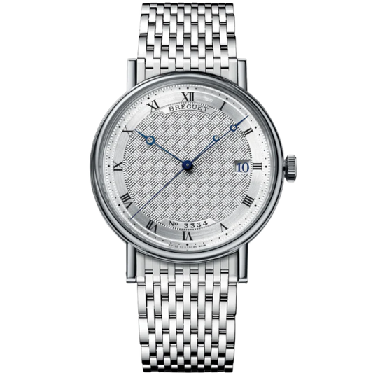 CLASSIQUE 5177 38 MM WHITE GOLD WITH SILVER DIAL