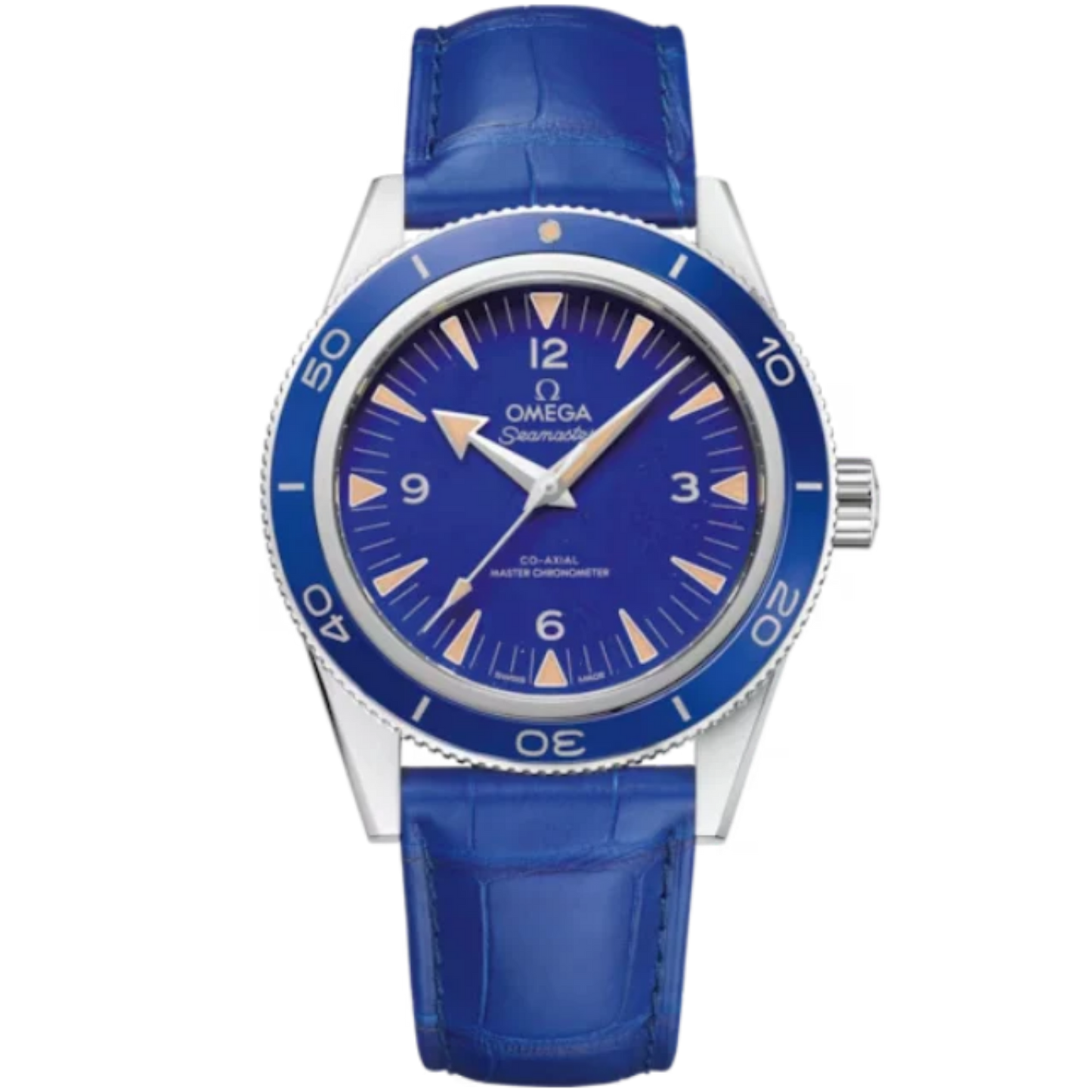 SEAMASTER 300 41 MM PLATINUM WITH BLUE DIAL