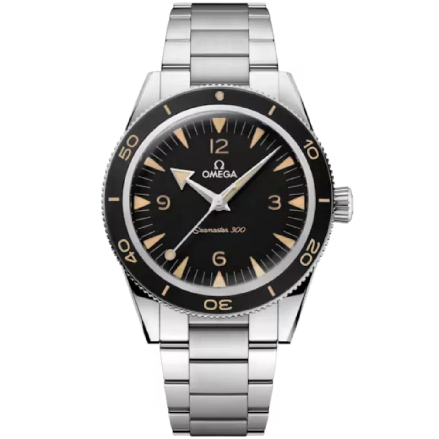 SEAMASTER 300 41 MM STAINLESS STEEL WITH BLACK DIAL