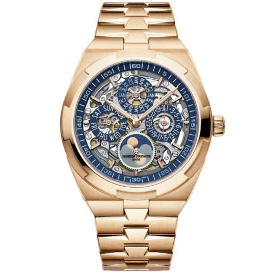 OVERSEAS PERPETUAL CALENDAR ULTRA-THIN SKELETON 41 MM PINK GOLD