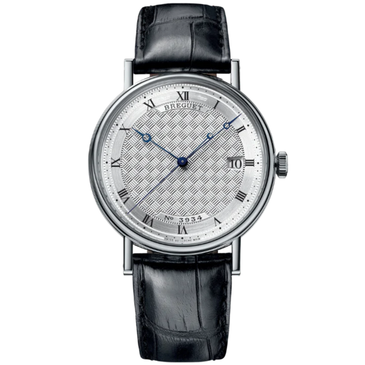 CLASSIQUE 5177 38 MM WHITE GOLD WITH SILVER DIAL