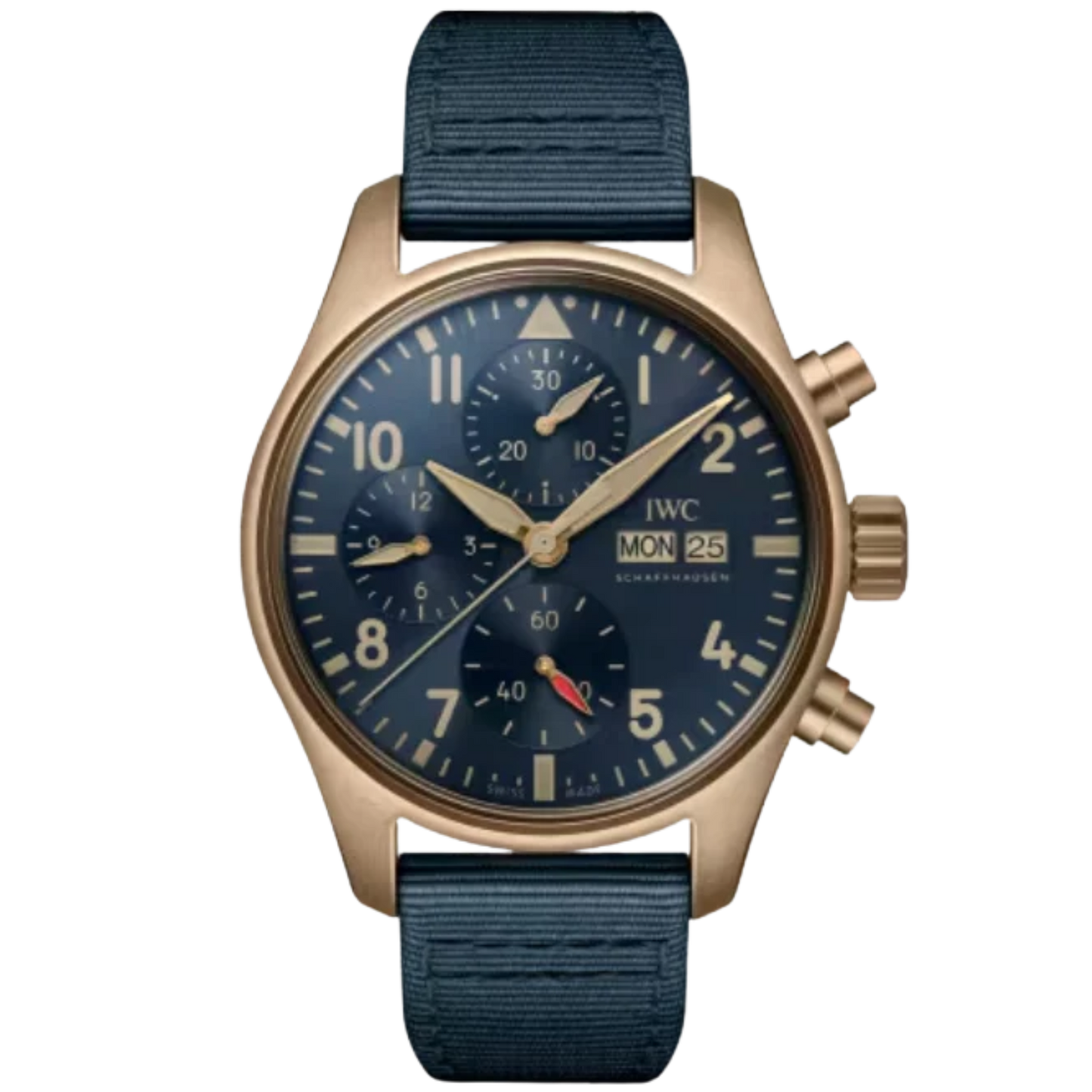 PILOT'S WATCH CHRONOGRAPH 41 MM BRONZE WITH BLUE DIAL