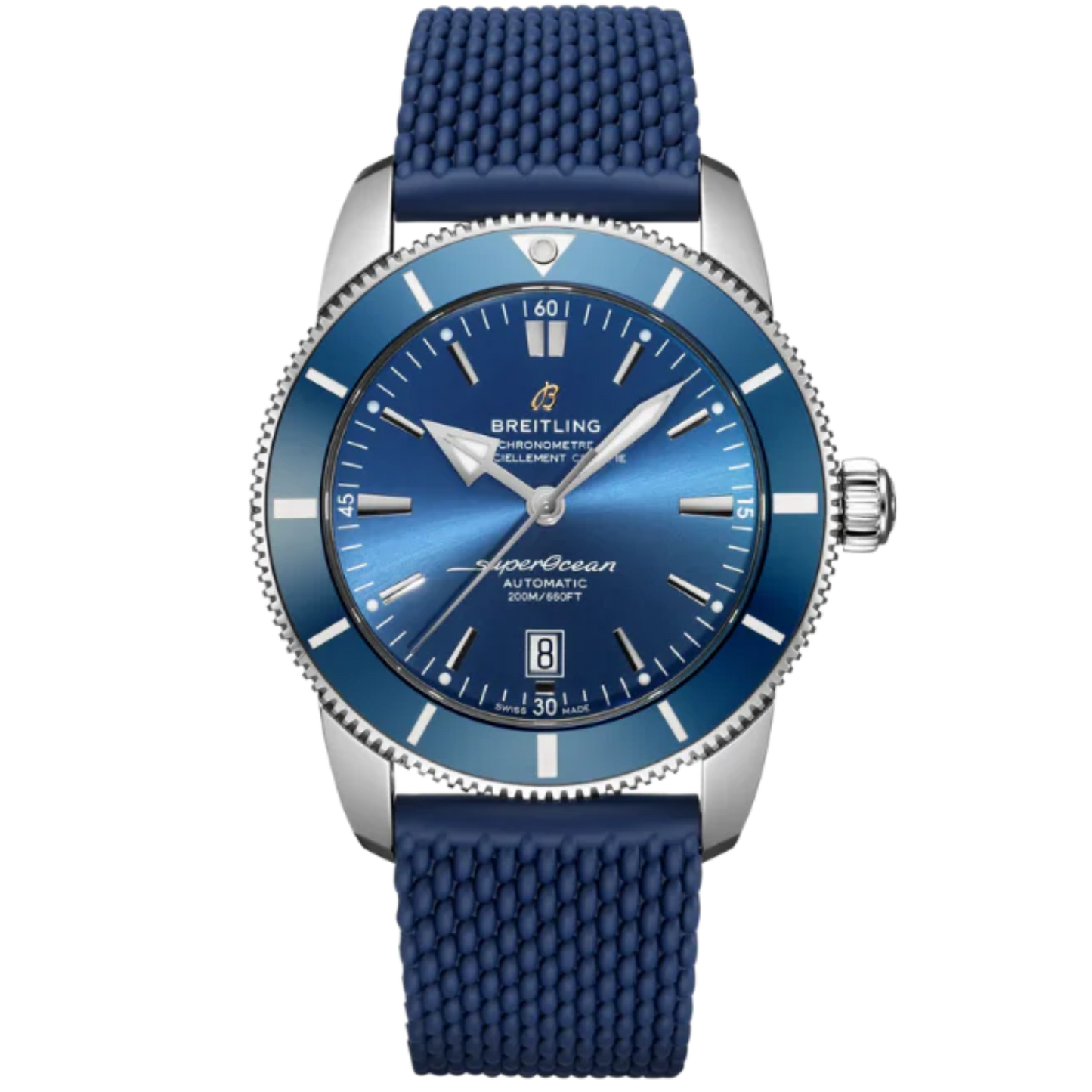 SUPEROCEAN HERITAGE B20 AUTOMATIC 46 MM STAINLESS STEEL WITH BLUE DIAL