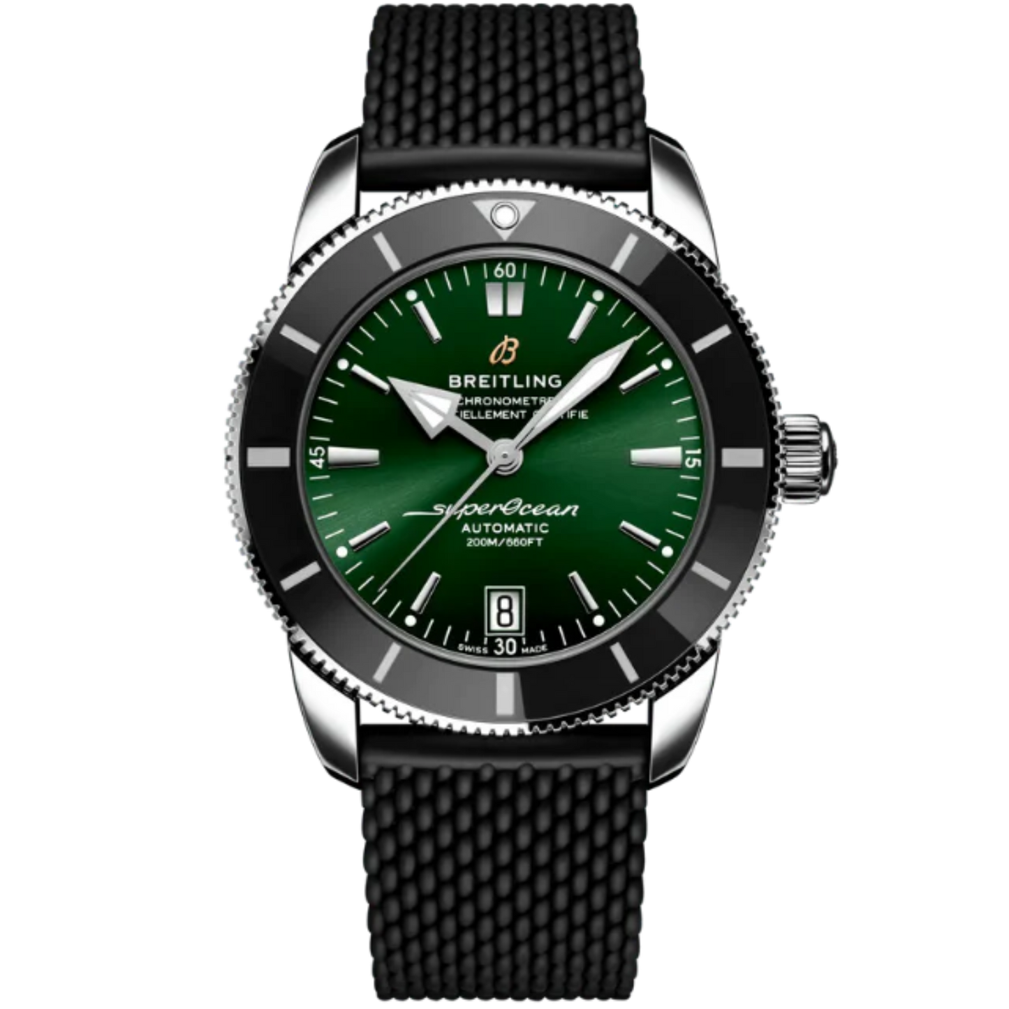 SUPEROCEAN HERITAGE B20 AUTOMATIC 42 MM STAINLESS STEEL WITH GREEN DIAL