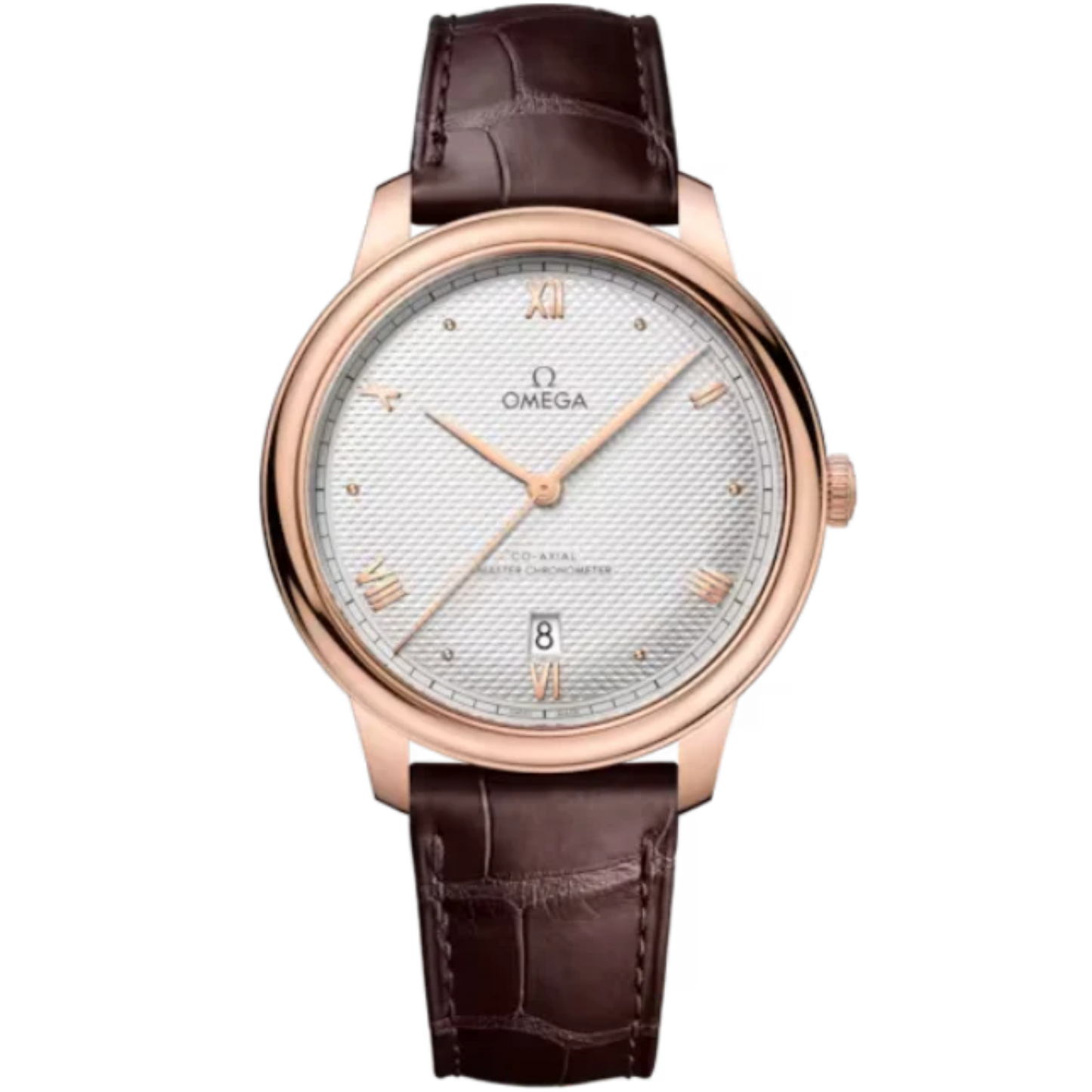 DE VILLE PRESTIGE 40 MM SEDNA™ GOLD WITH SILVER DIAL