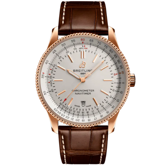 NAVITIMER AUTOMATIC 41 MM 18K ROSE GOLD WITH CREAM DIAL