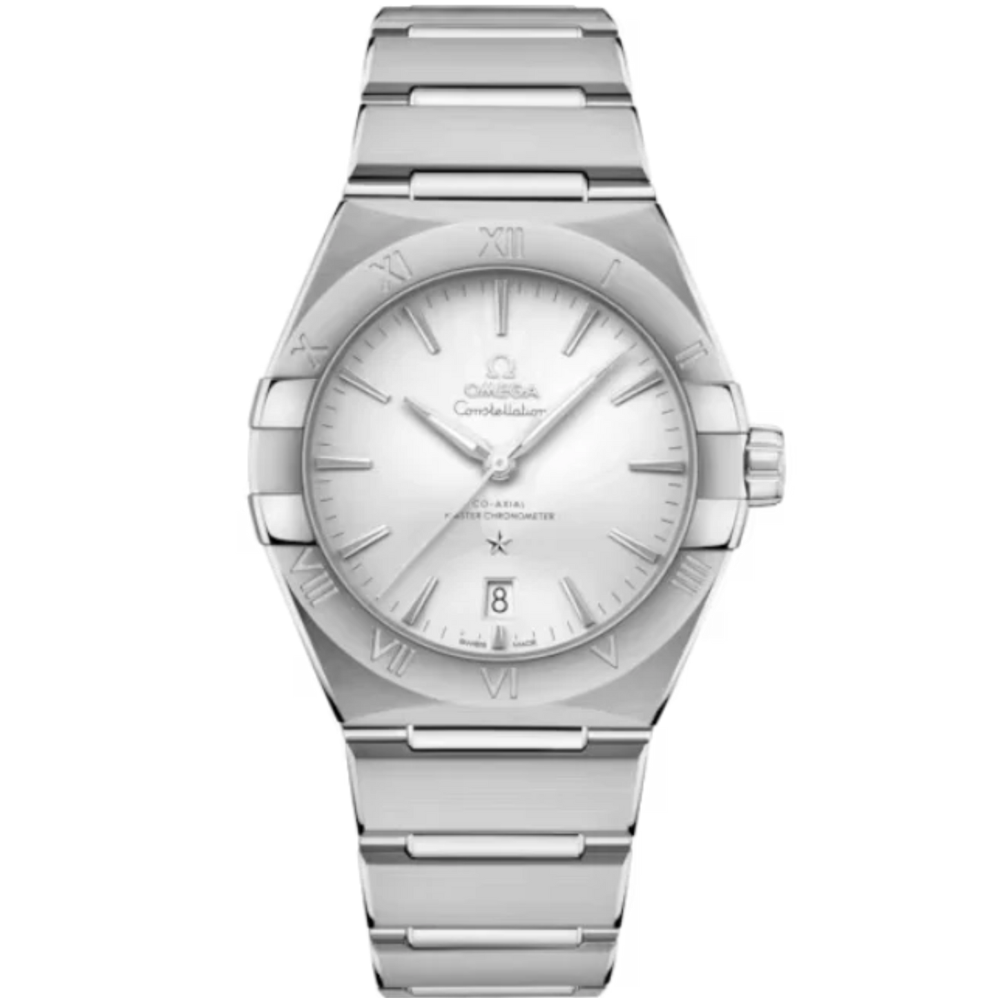 CONSTELLATION 39 MM STAINLESS STEEL WITH SILVER DIAL