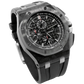 Royal Oak Offshore Chronograph 44MM Black Rubber Strap Black Dial With Méga Tapisserie Forged Carbon Case Pattern Black Ceramic Bezel