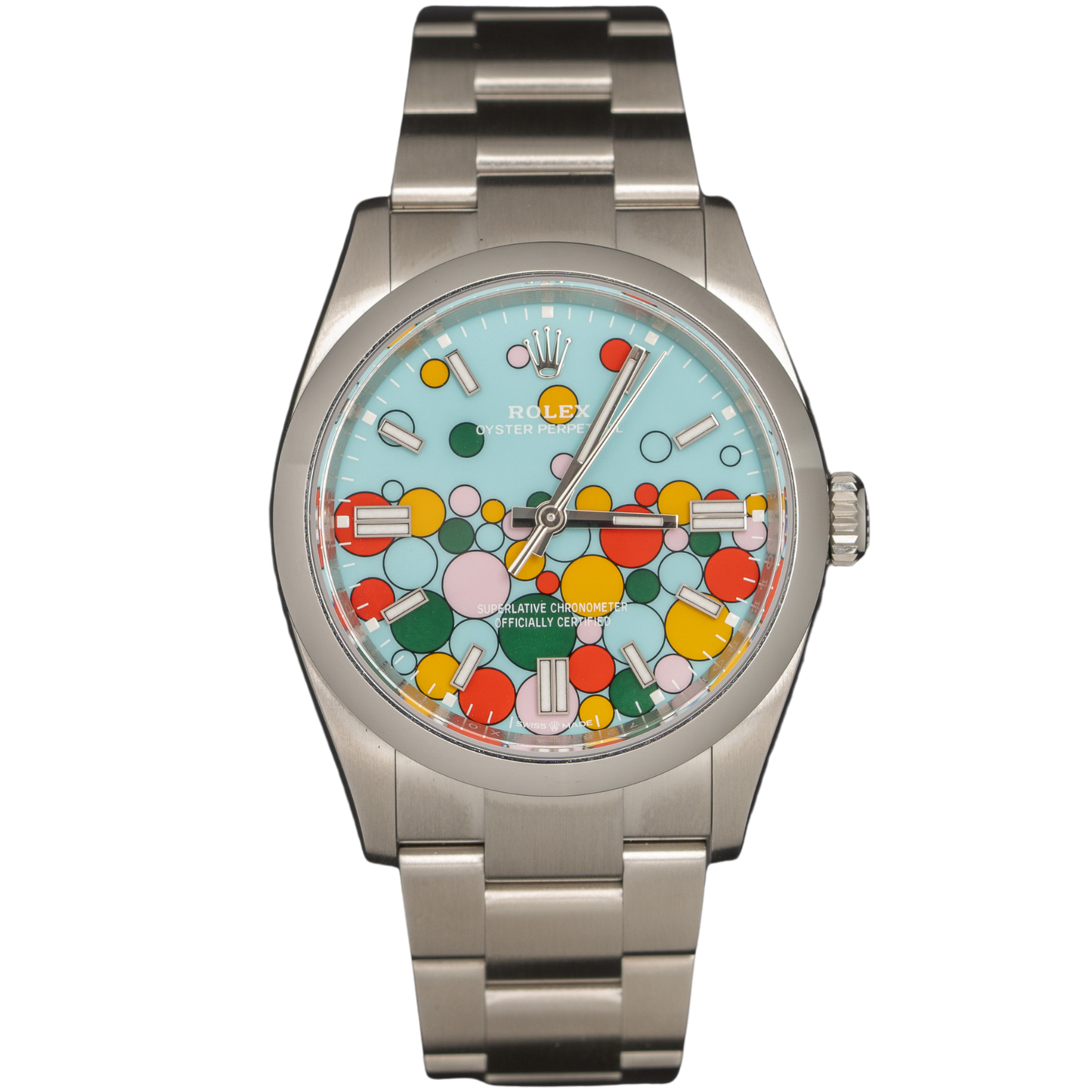 Rolex Oyster Perpetual Ref. 126000 36MM Stainless Steel Celebration Dial