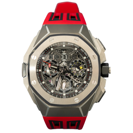 Audemars Piguet Ref. 26650TI.OO.D013CA.01 Titanium Split Second Chronograph Concept GMT