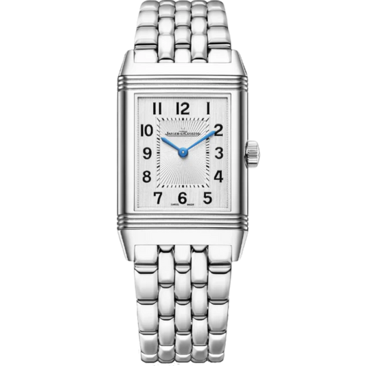 REVERSO CLASSIC MONOFACE 40 MM STAINLESS STEEL WITH SILVER GREY DIAL