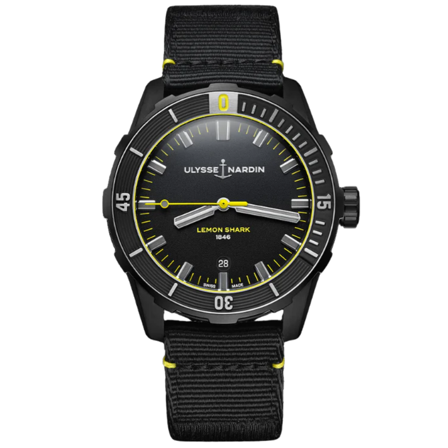 DIVER LEMON SHARK 42 MM STAINLESS STEEL WITH BLACK DIAL
