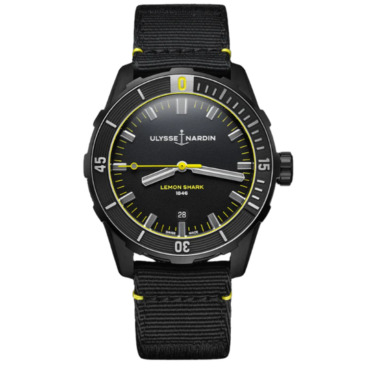 DIVER LEMON SHARK 42 MM STAINLESS STEEL WITH BLACK DIAL