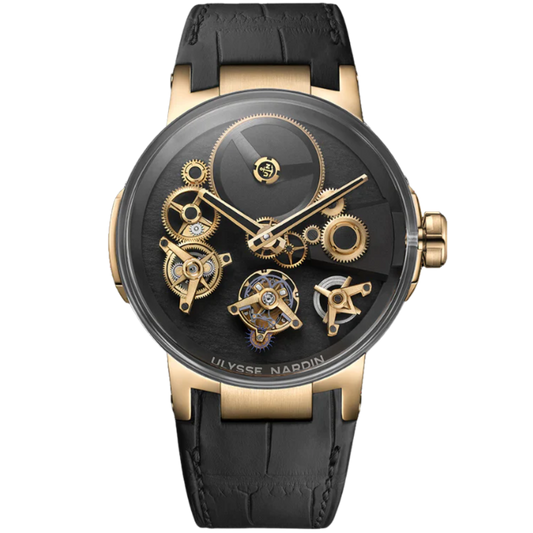 BLAST FREE WHEEL 44 MM ROSE GOLD WITH BLACK DIAL