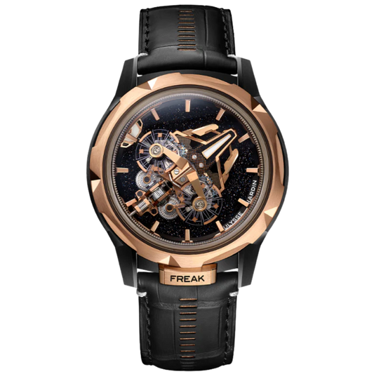 FREAK S 45 MM CERAMIC - GOLD WITH BLACK DIAL