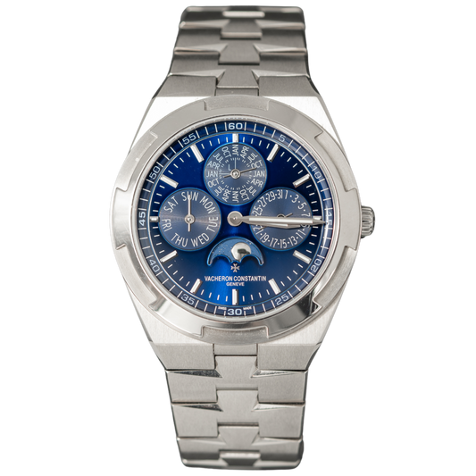 Vacheron Constantin 4300V/120G-B945 White Gold Blue Dial Perpetual Calendar