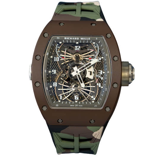 Richard Mille 	RM022 “Brunei” Brown Ceramic Aerodyne (Limited 10)