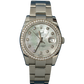Rolex Datejust Ref. 116244 36mm Stainless Steel Oyster Bracelet White Mother of Pearl Factory Diamond Dial