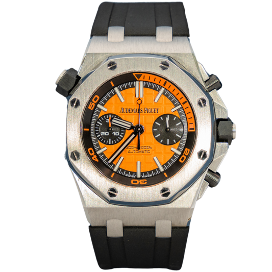 Audemars Piguet Royal Oak Offshore Diver Ref. 26703ST.OO.A070CA.01 42MM Stainless Steel Orange Dial