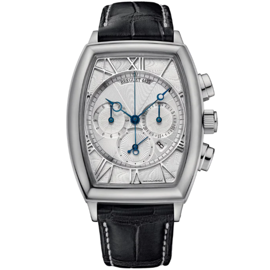 HERITAGE 5400 42 MM WHITE GOLD WITH SILVER DIAL