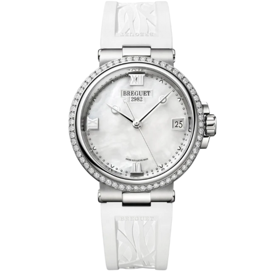 MARINE DAME 9518 34 MM STAINLESS STEEL WITH MOTHER OF PEARL DIAL