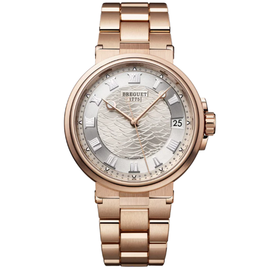 MARINE 5517 40 ROSE GOLD WITH SILVER DIAL