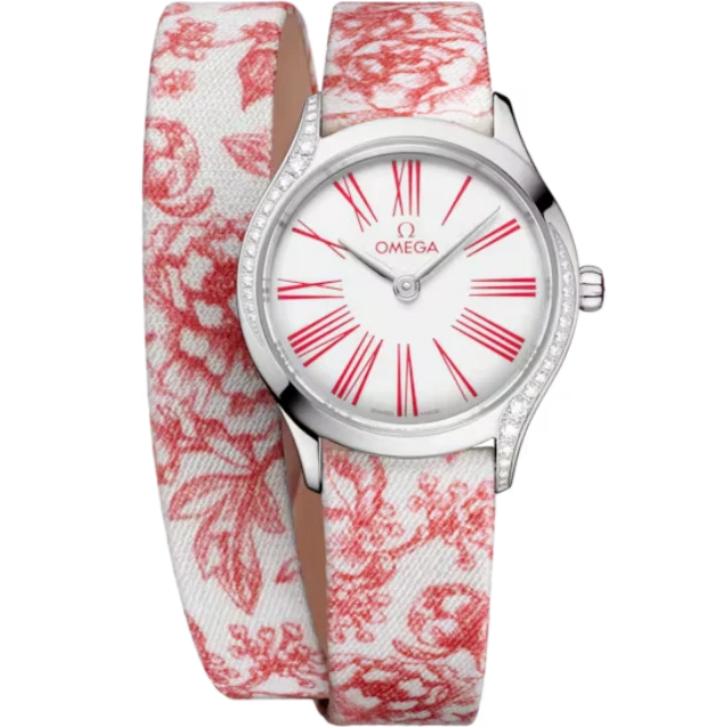 DE VILLE MINI TRÉSOR 26 MM STAINLESS STEEL WITH WHITE DIAL