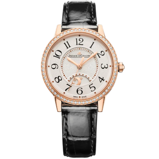 RENDEZ-VOUS CLASSIC NIGHT & DAY 34 MM 18K ROSE GOLD WITH SILVER GREY GUILLOCHE DIAL