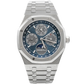 Royal Oak Perpetual Calendar 41MM Titanium Bracelet Blue Dial Titanium Case