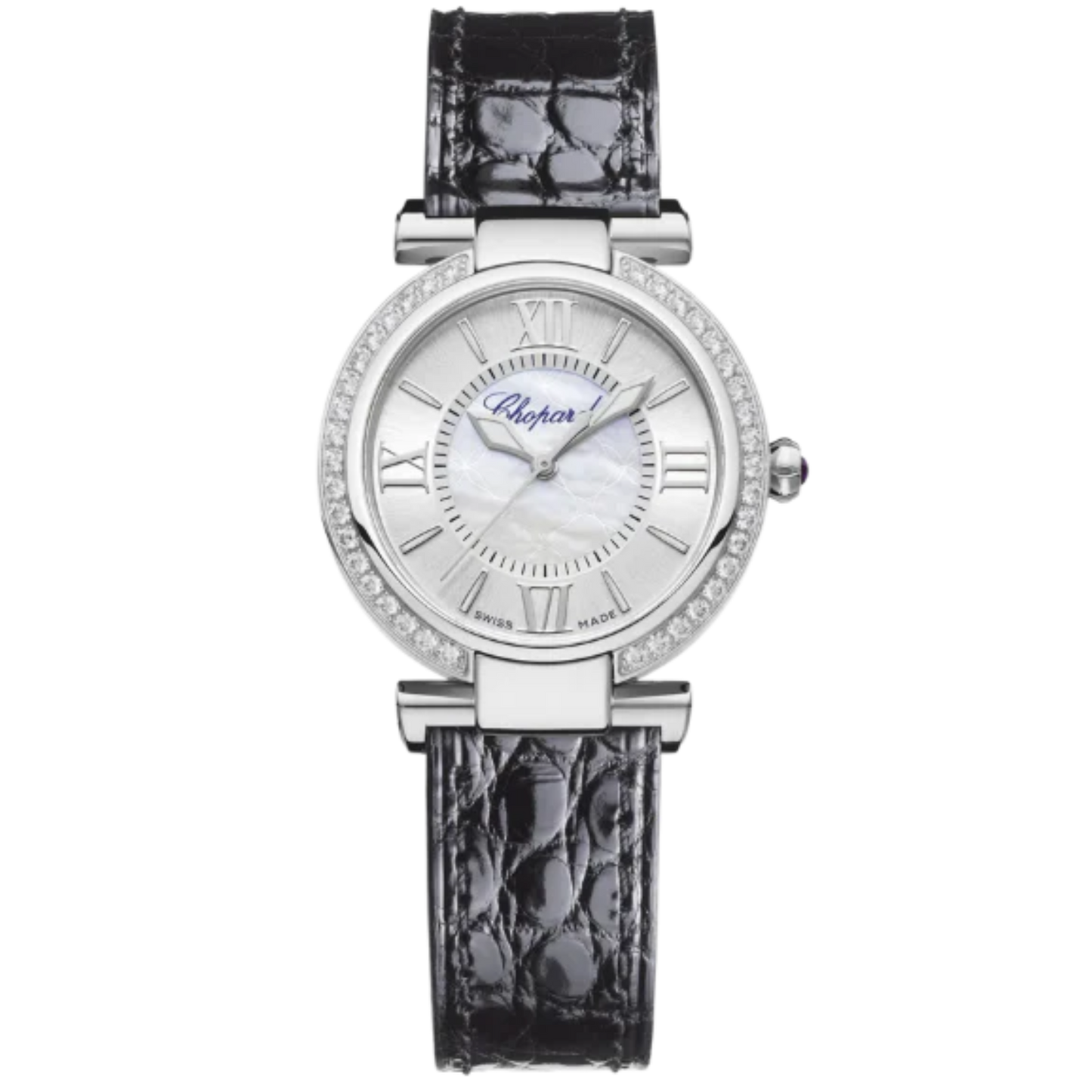 IMPERIALE 29 MM LUCENT STEEL™ WITH SILVER - MOTHER OF PEARL DIAL