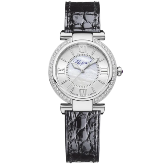 IMPERIALE 29 MM LUCENT STEEL™ WITH SILVER - MOTHER OF PEARL DIAL