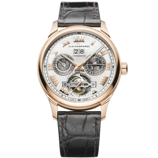 L.U.C PERPETUAL T 43 MM ETHICAL ROSE GOLD WITH SILVER DIAL