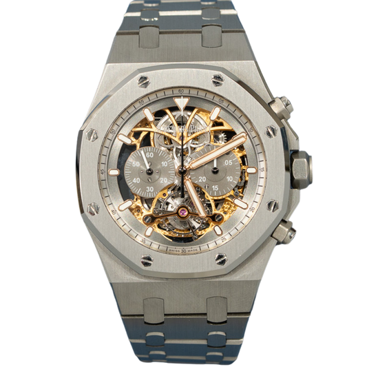 Audemars Piguet Royal Oak Ref. 26347TI.GG.D004CA.01 44mm Titanium Chronograph Tourbillon