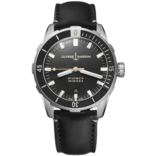 DIVER 42 MM STAINLESS STEEL WITH BLACK DIAL