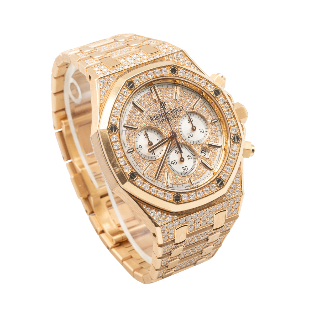 Audemars Piguet 41MM Royal Oak Chronograph Ref. 26322OR.ZZ.1222OR.01 Rose Gold, Factory Set, White Subdials